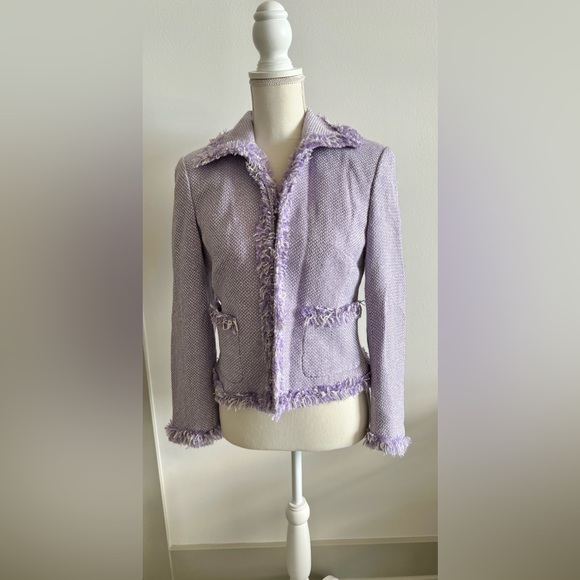 I. C. E. Tweed Blazer - Size 6 - Picture 1 of 14